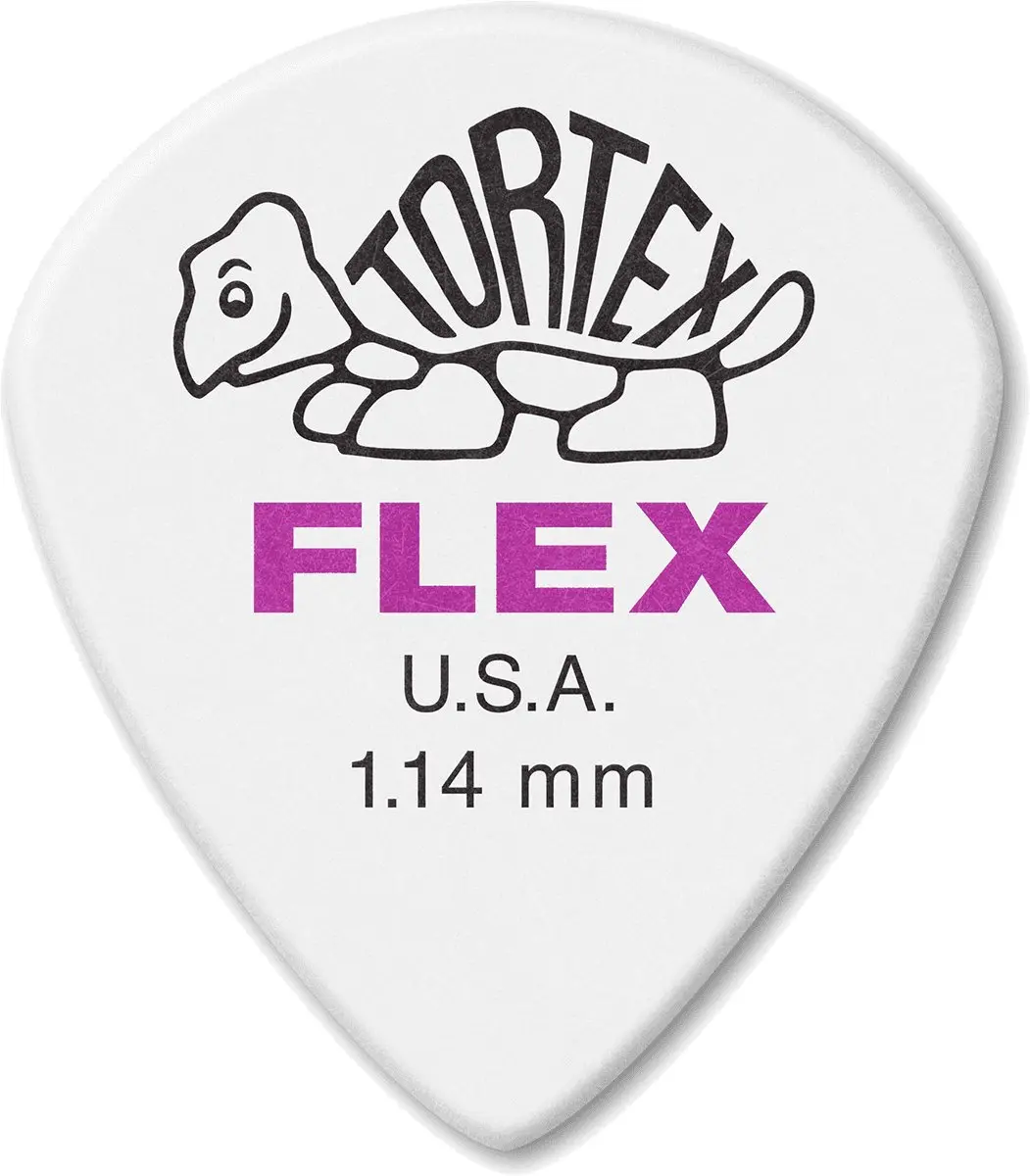 Dunlop Flex Jazz III XL Plectrum 1.14mm - 12 Stuks Paars