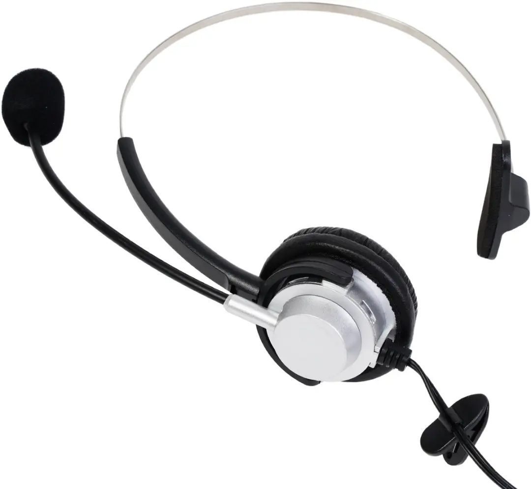 Hama 00201157 In-Ear Headset - Mono - Zwart/zilver