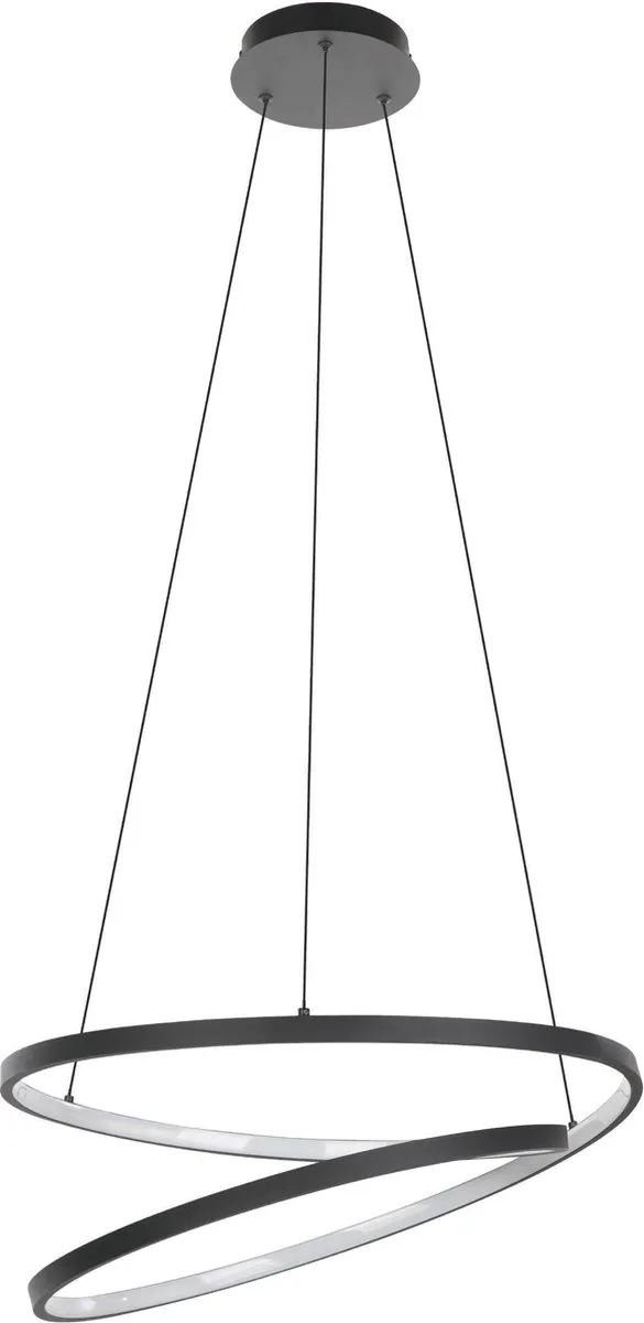 Eglo Ruotale Hanglamp Ø55cm - Zwart/Wit