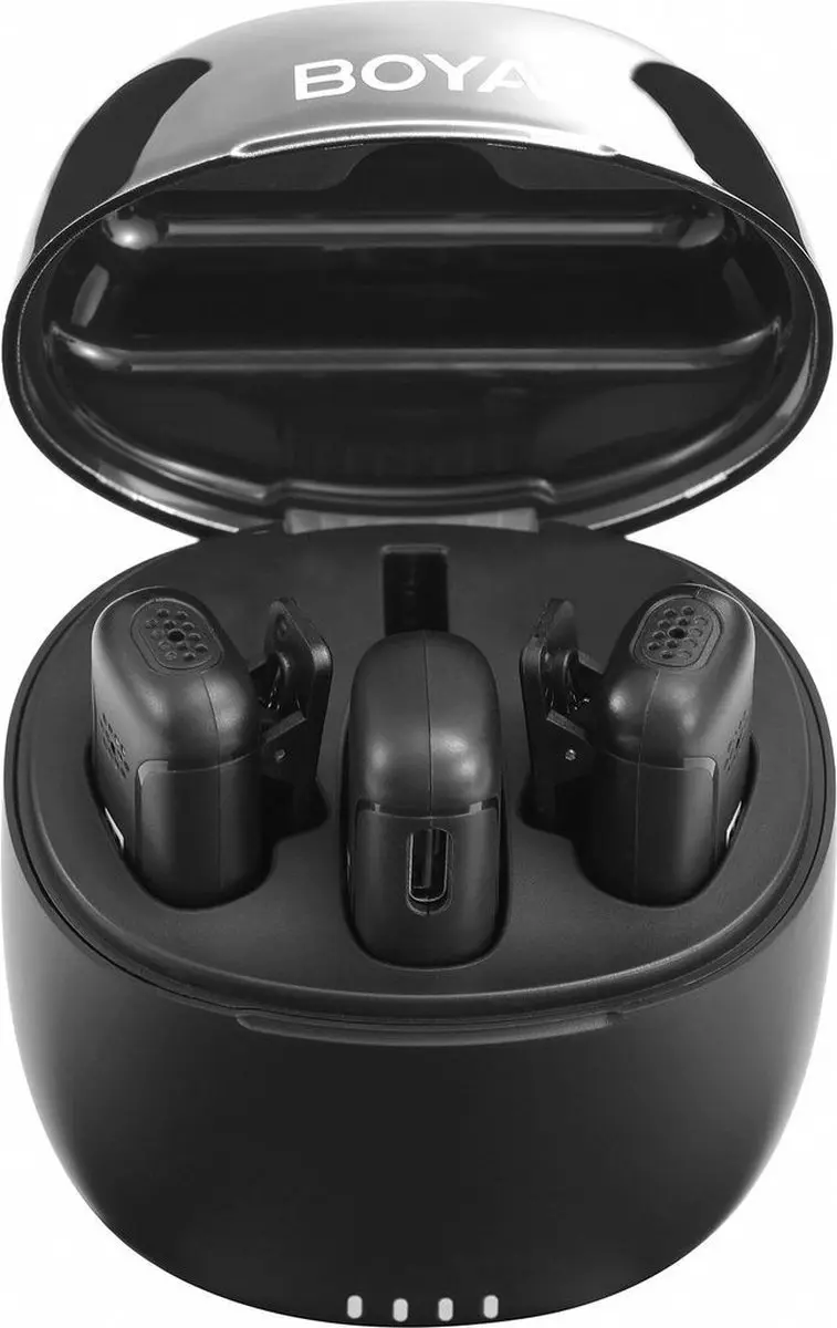 Boya BY-WM3T-D2 Kit - 2 Zenders 1 Ontvanger 1 Case - Zwart