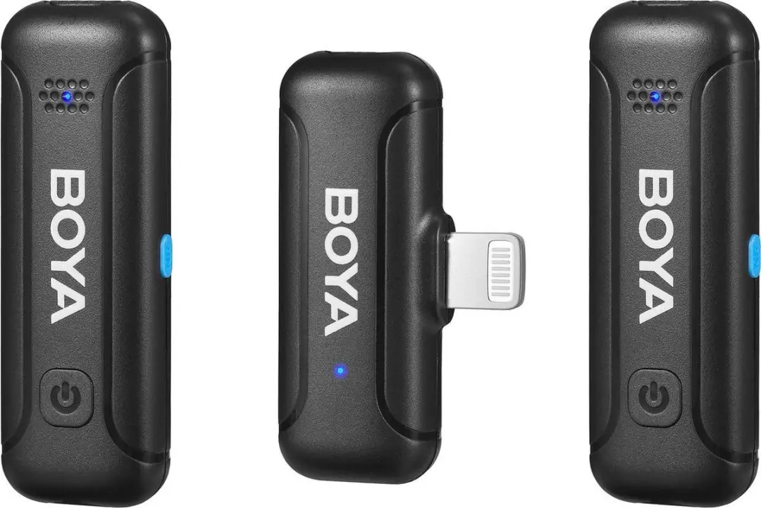 Boya BY-WM3T-D2 Kit - 2 Zenders 1 Ontvanger 1 Case - Zwart