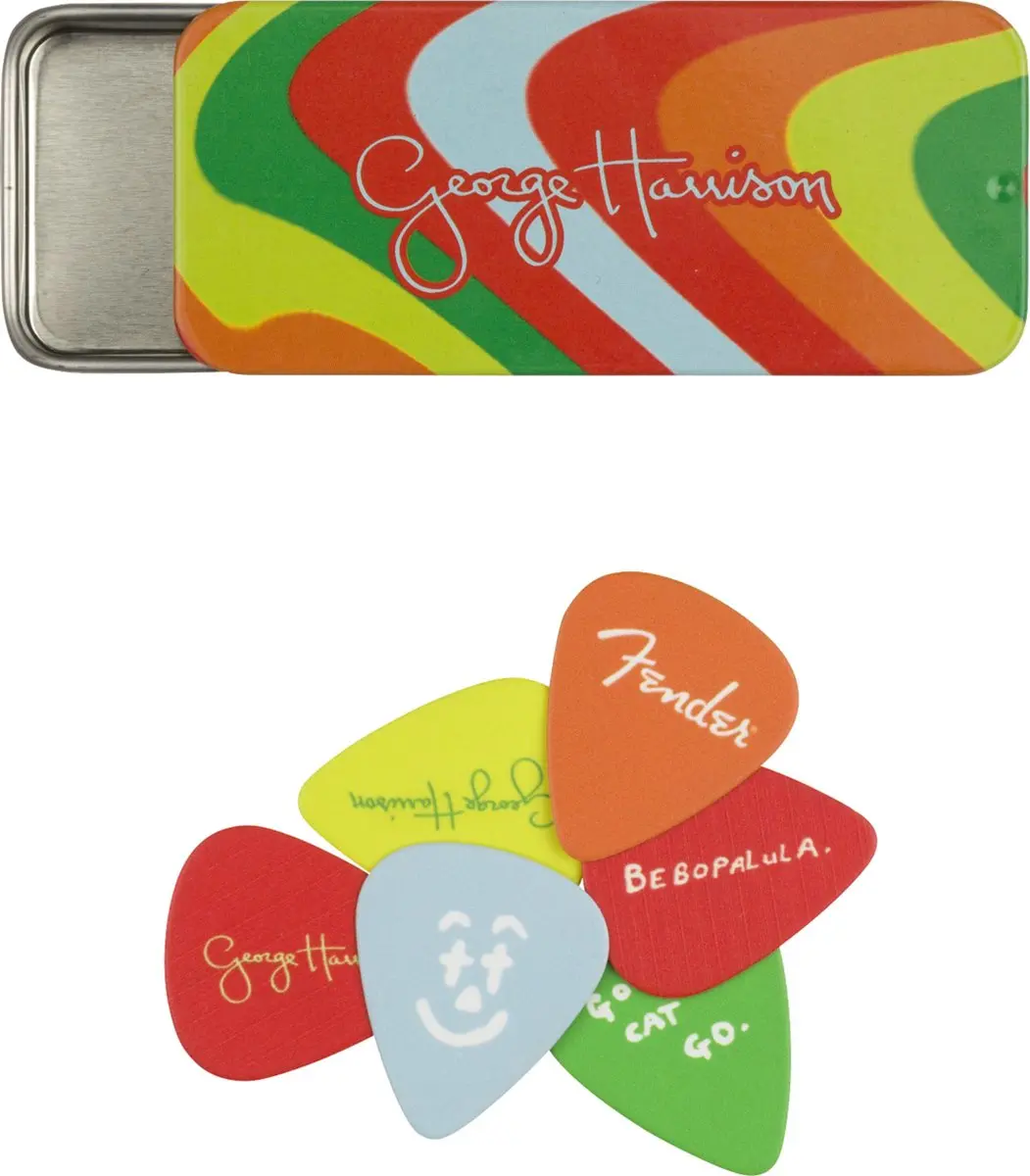 Fender George Harrison Rocky Pick Tin Medium