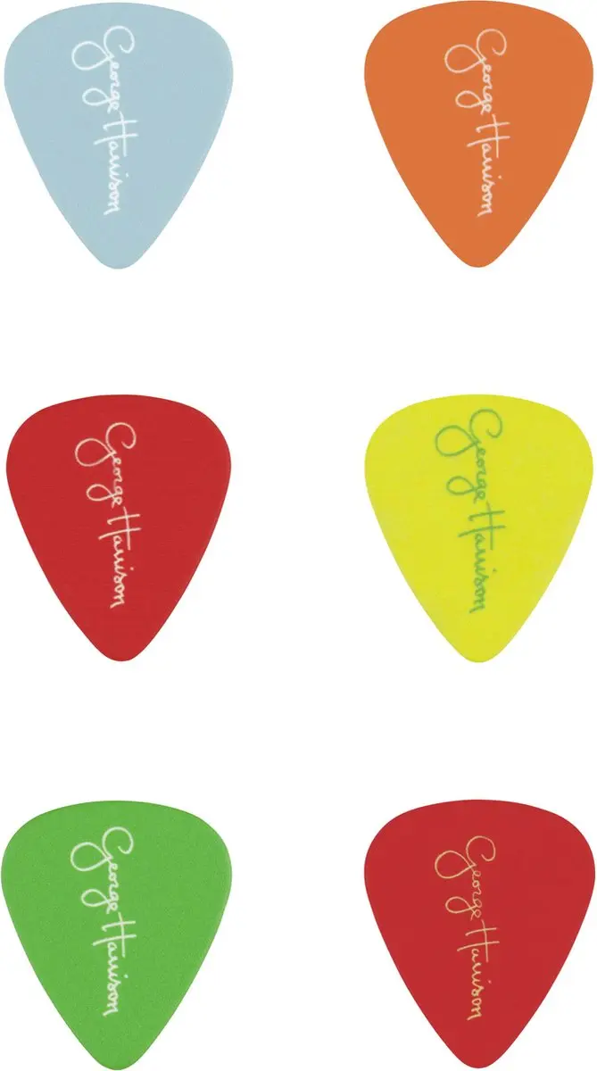Fender George Harrison Rocky Pick Tin Medium