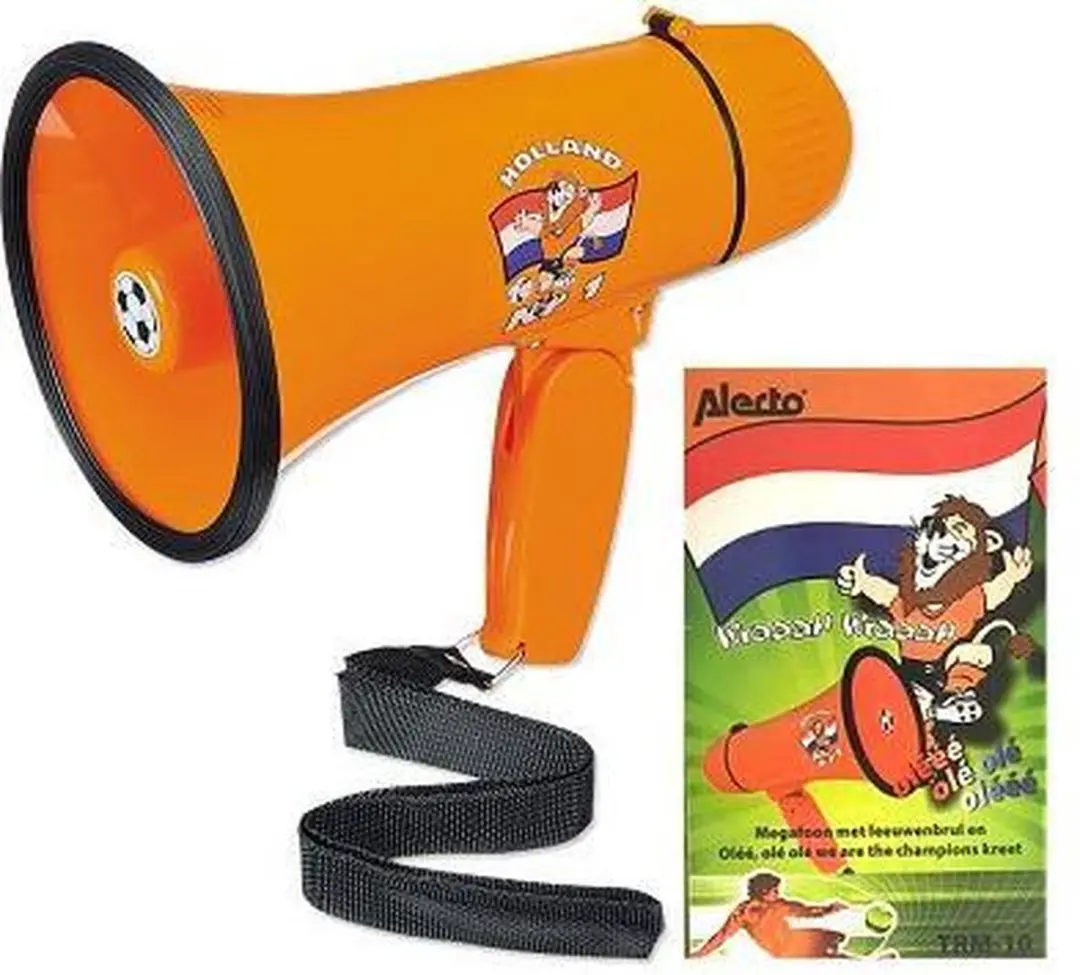 Alecto Oranje Megafoon EK Accessoires - Nederlands Elftal