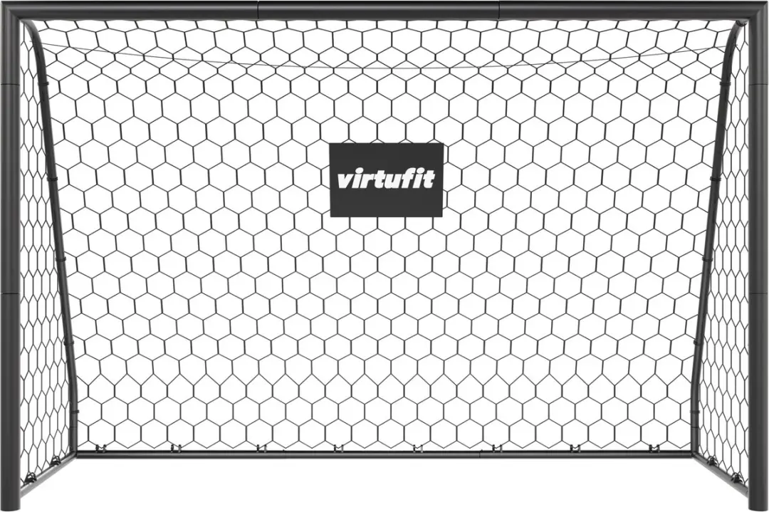 Virtufit Voetbaldoel Premium 240x160cm - Zwart