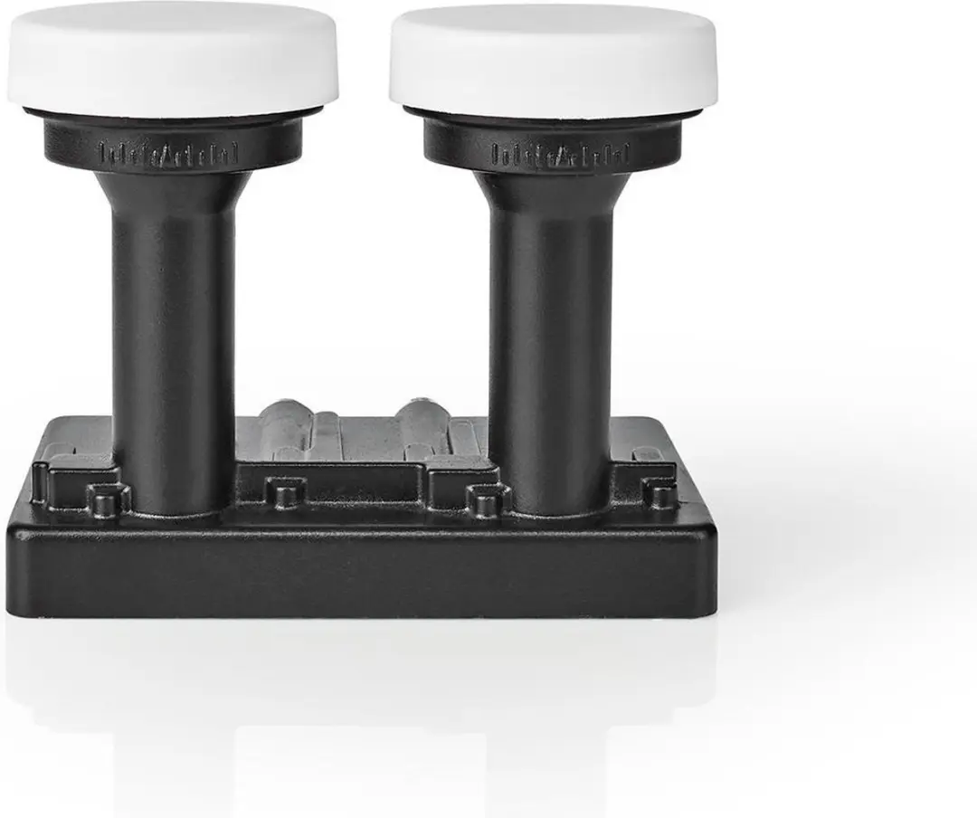 Nedis LNB Quad Monoblock 6° SLNBQDM60BK - 0.85 dB - Zwart