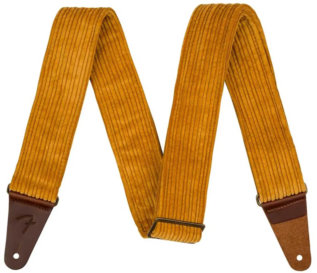 Fender Corduroy Gitaarband Blaze Gold