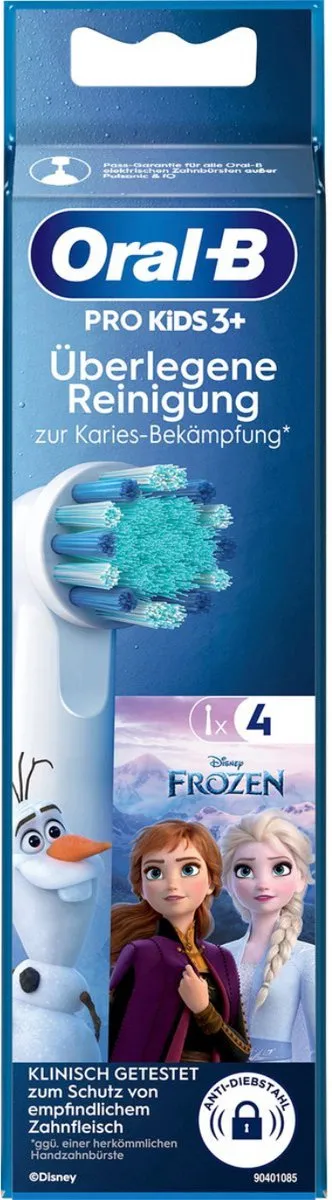 Oral-B Pro Kids Opzetborstels Disney Frozen - 4 Stuks