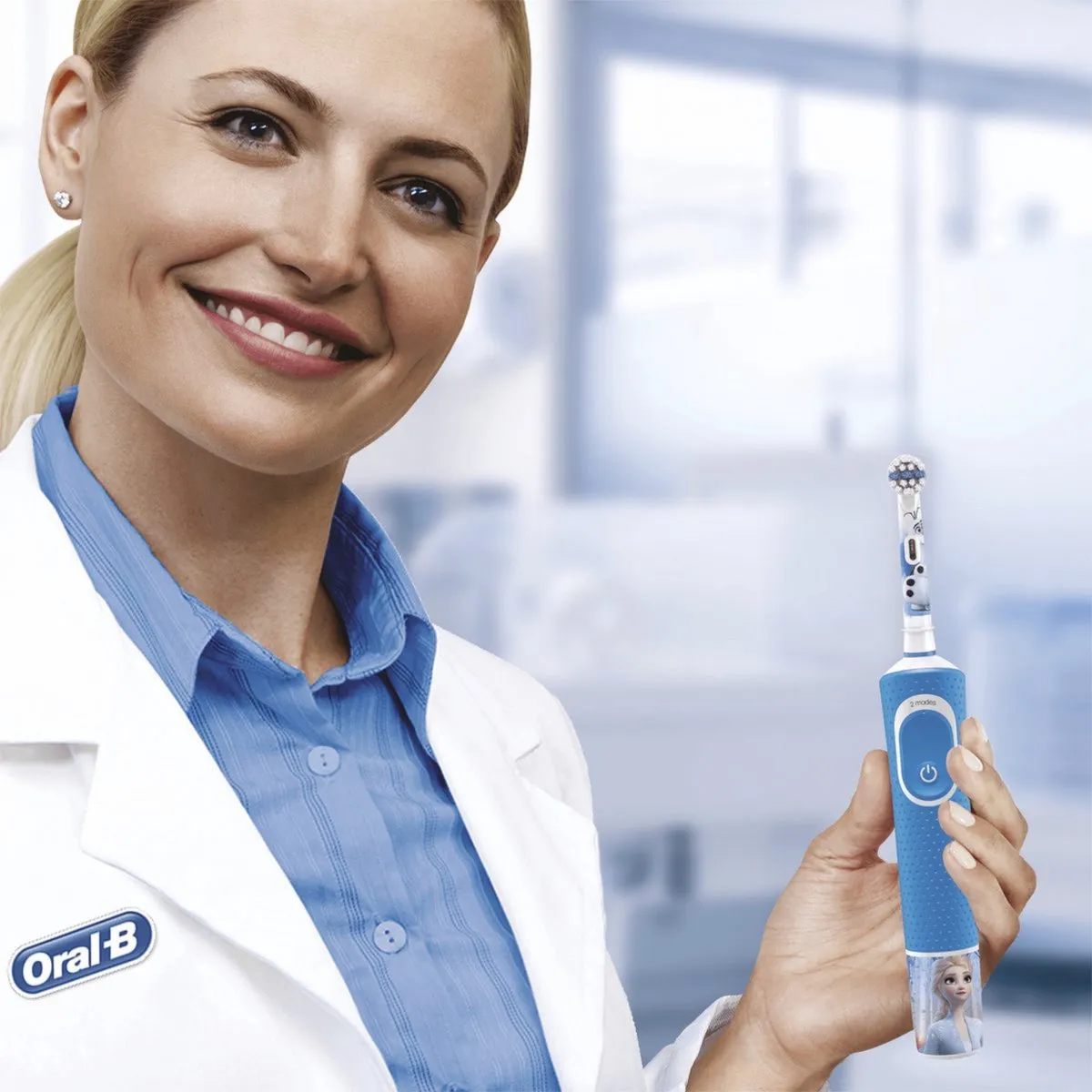 Oral-B Pro Kids Opzetborstels Disney Frozen - 4 Stuks