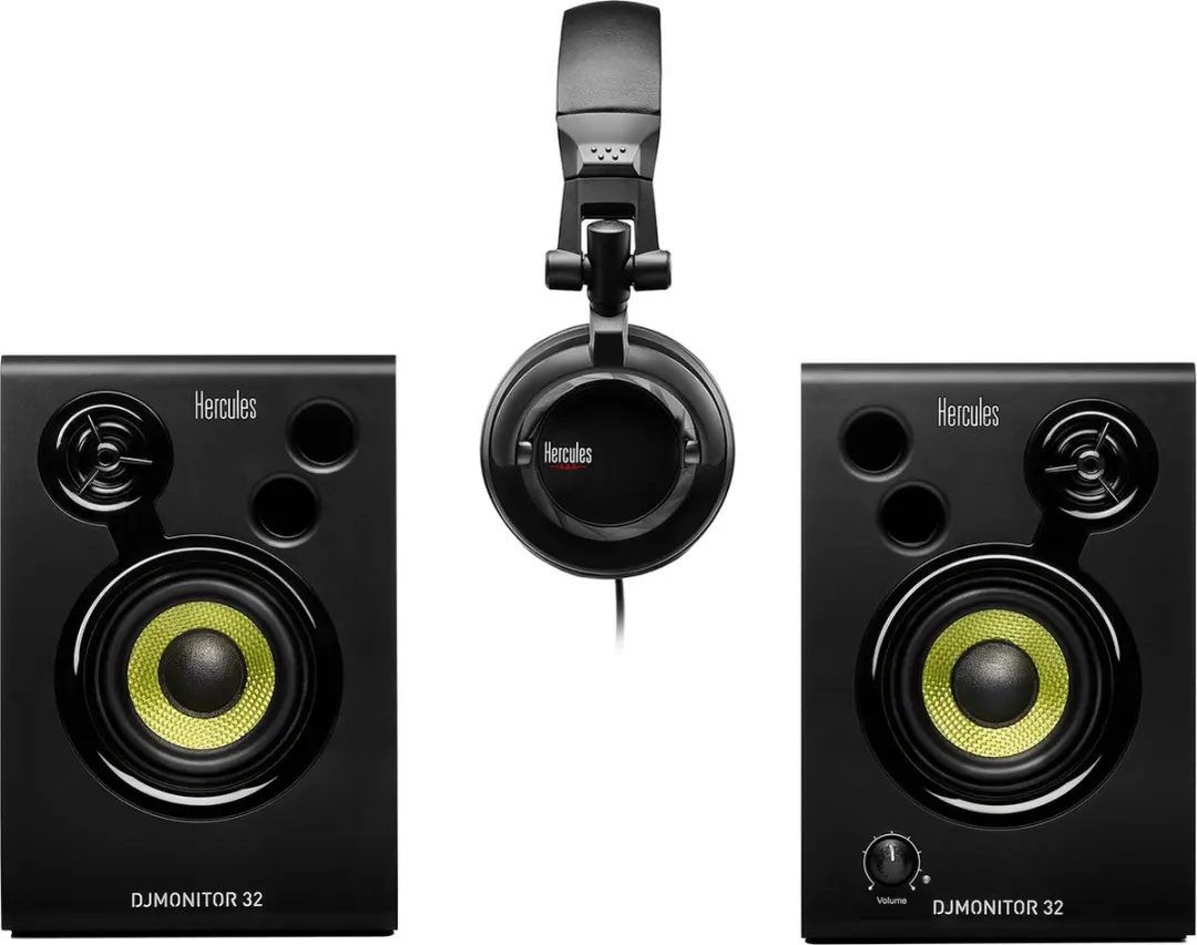 Hercules DJMonitor 32 DJ Speakerset 30W