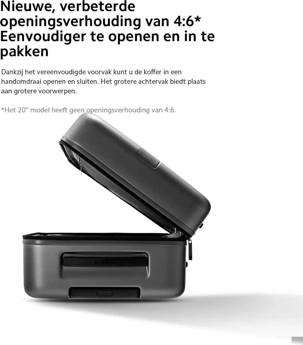 Xiaomi Luggage Classic Pro 24 Reiskoffer - Grijs