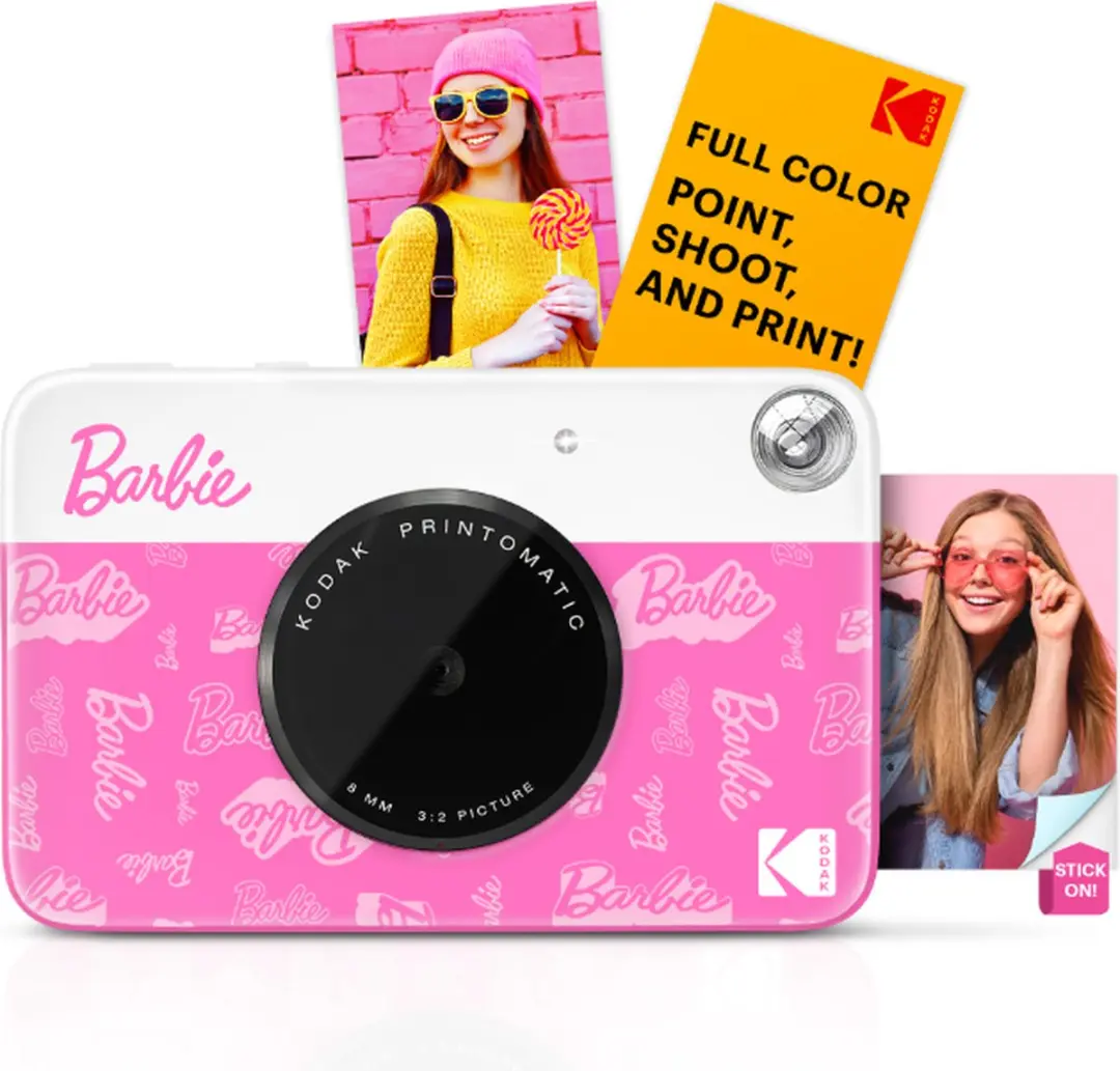 Kodak Printomatic Barbie Signature Style Pocket Printer - Roze