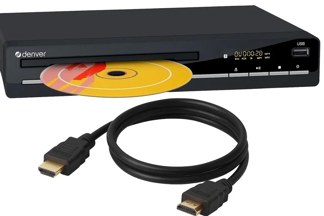 Denver DVDH7787 Bundel Speler - FULL HD - Zwart