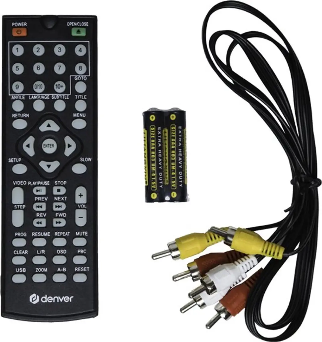 Denver DVDH7787 Bundel Speler - FULL HD - Zwart