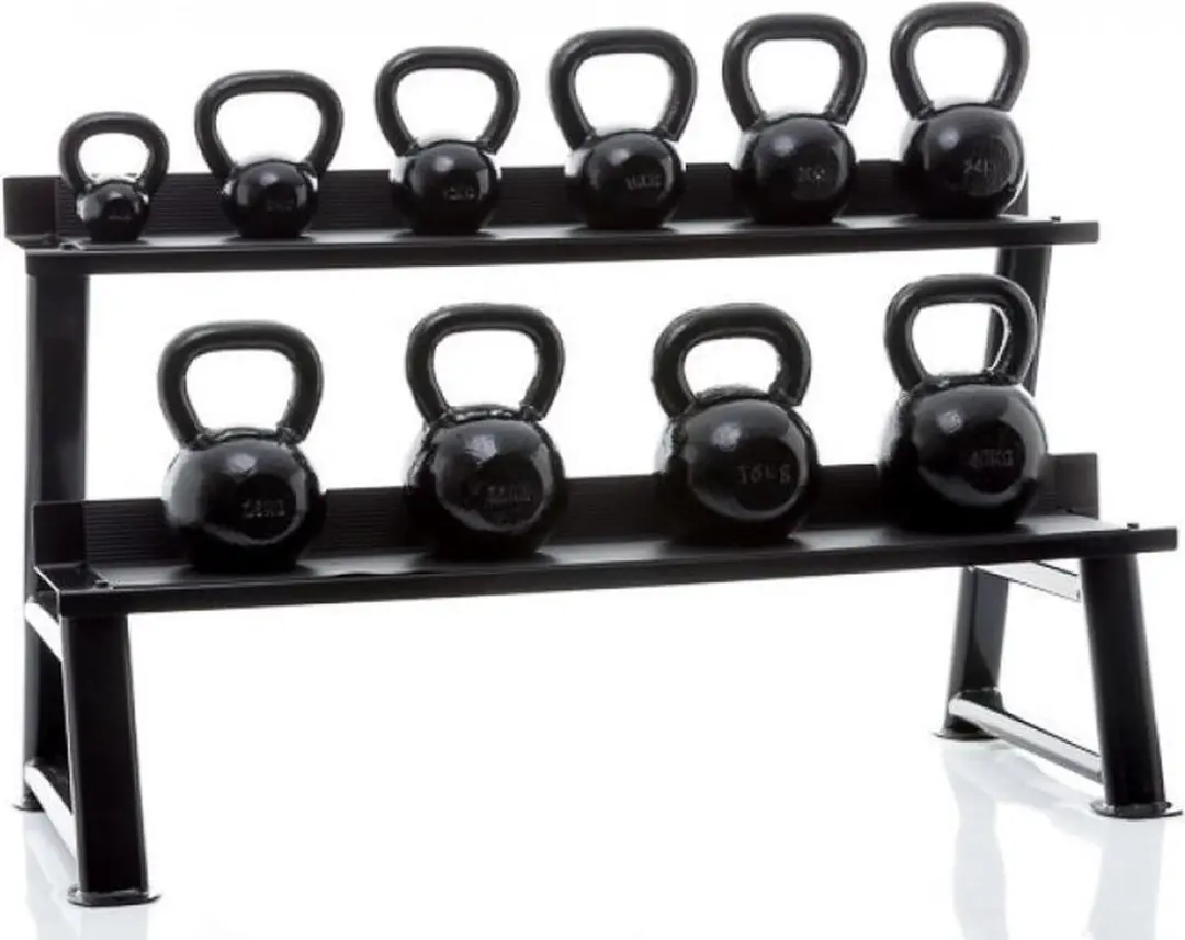 Muscle Power Opbergrek Kettlebells - Zwart