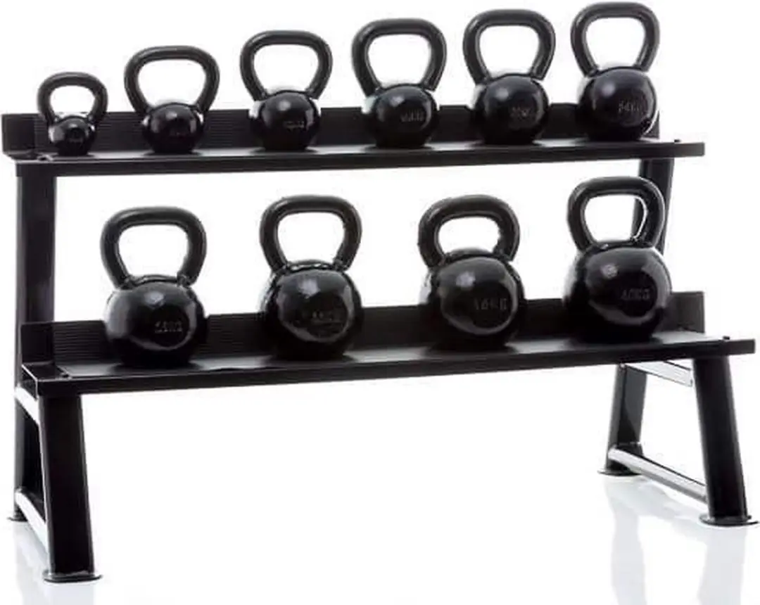 Muscle Power Opbergrek Kettlebells - Zwart
