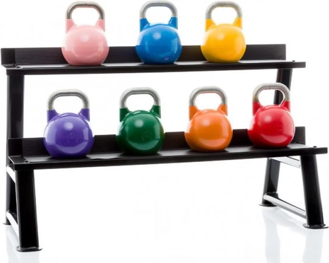 Muscle Power Opbergrek Kettlebells - Zwart - afbeelding 6 van 6