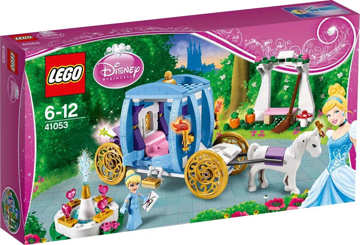LEGO Disney Princess Assepoester Betoverde Koets 41053