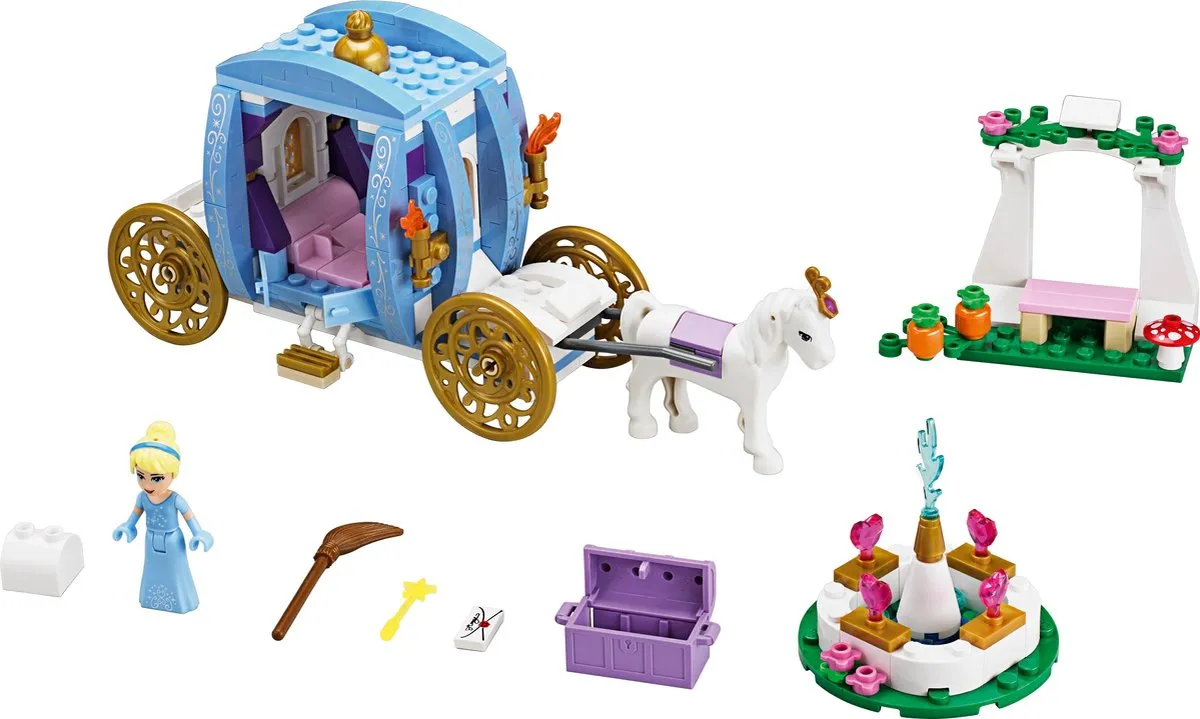 LEGO Disney Princess Assepoester Betoverde Koets 41053
