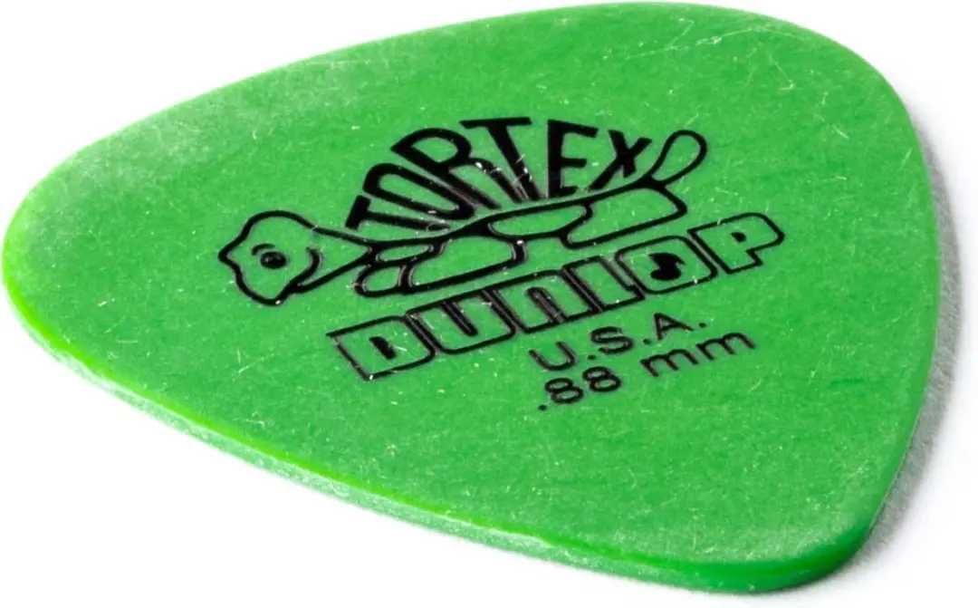 Dunlop Tortex Standard .88 Plectrum - 12 Stuks Groen