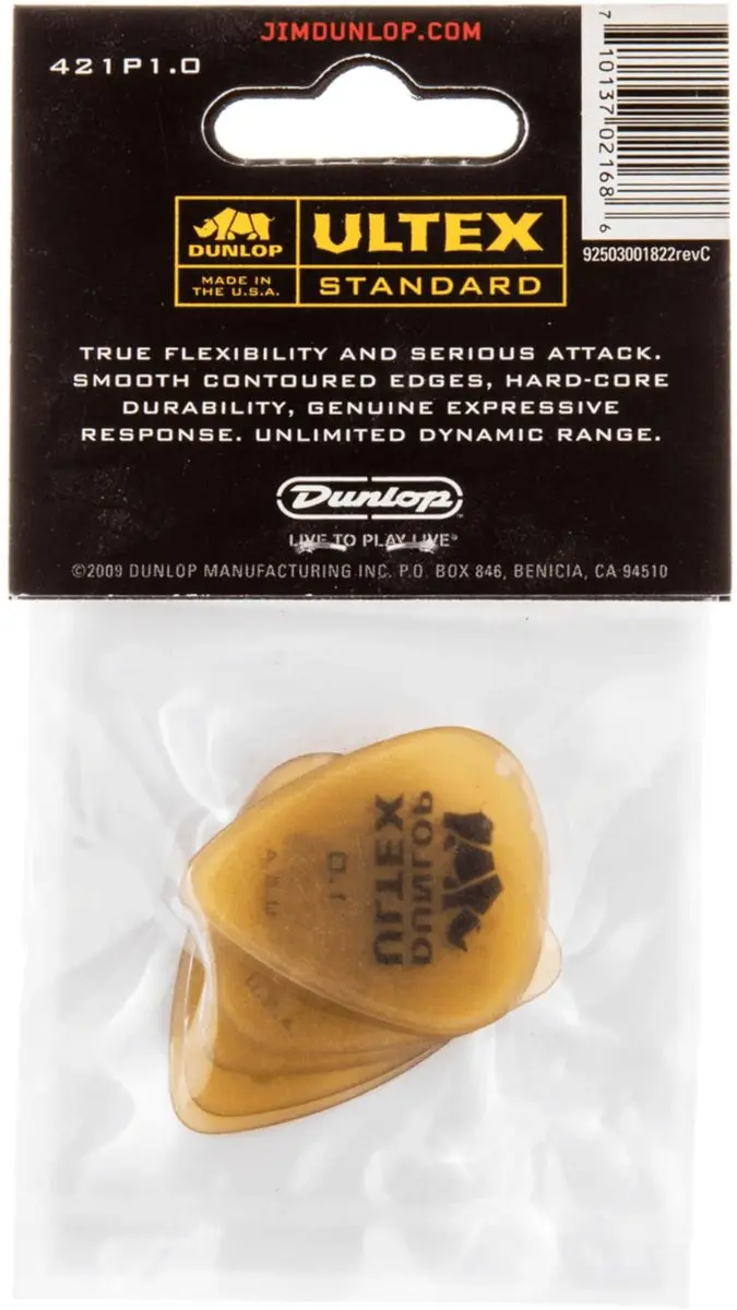 Dunlop Ultex 1.00 Plectrum - 6 Stuks