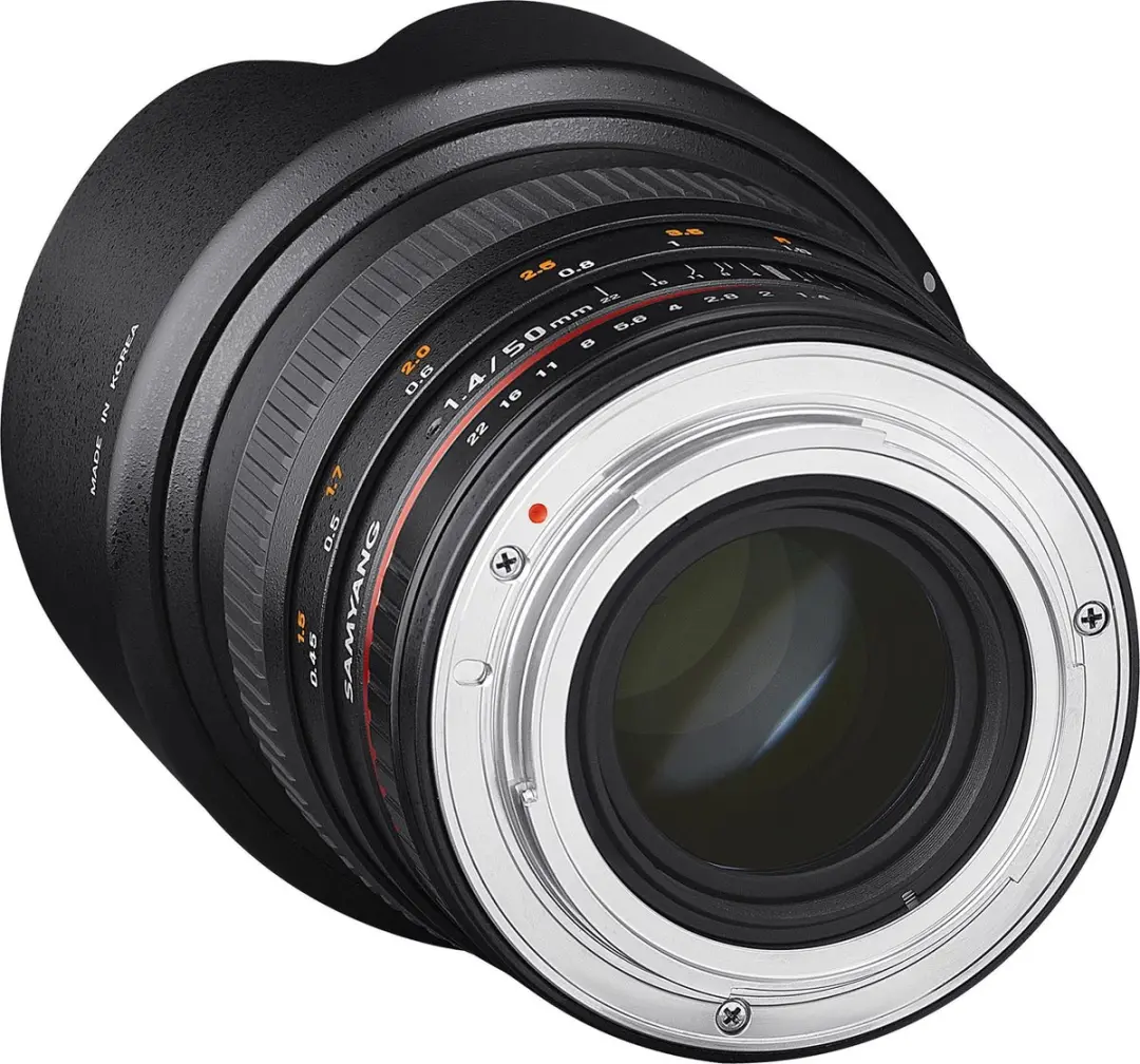 Samyang 50mm F1.4 AS UMC SLR Lens - Zwart