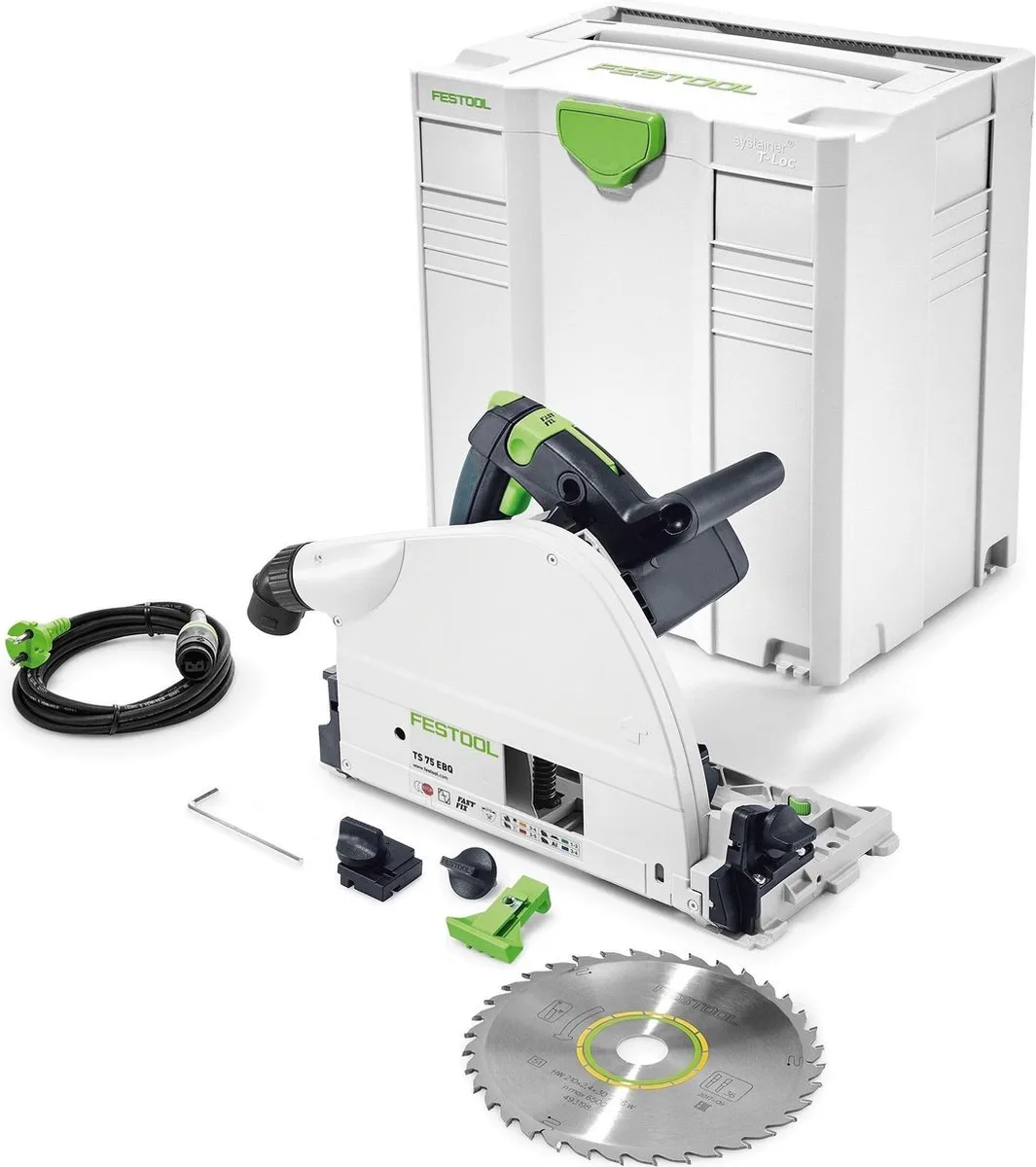 Festool TS 75 EBQ-Plus Invalcirkelzaag 1600W