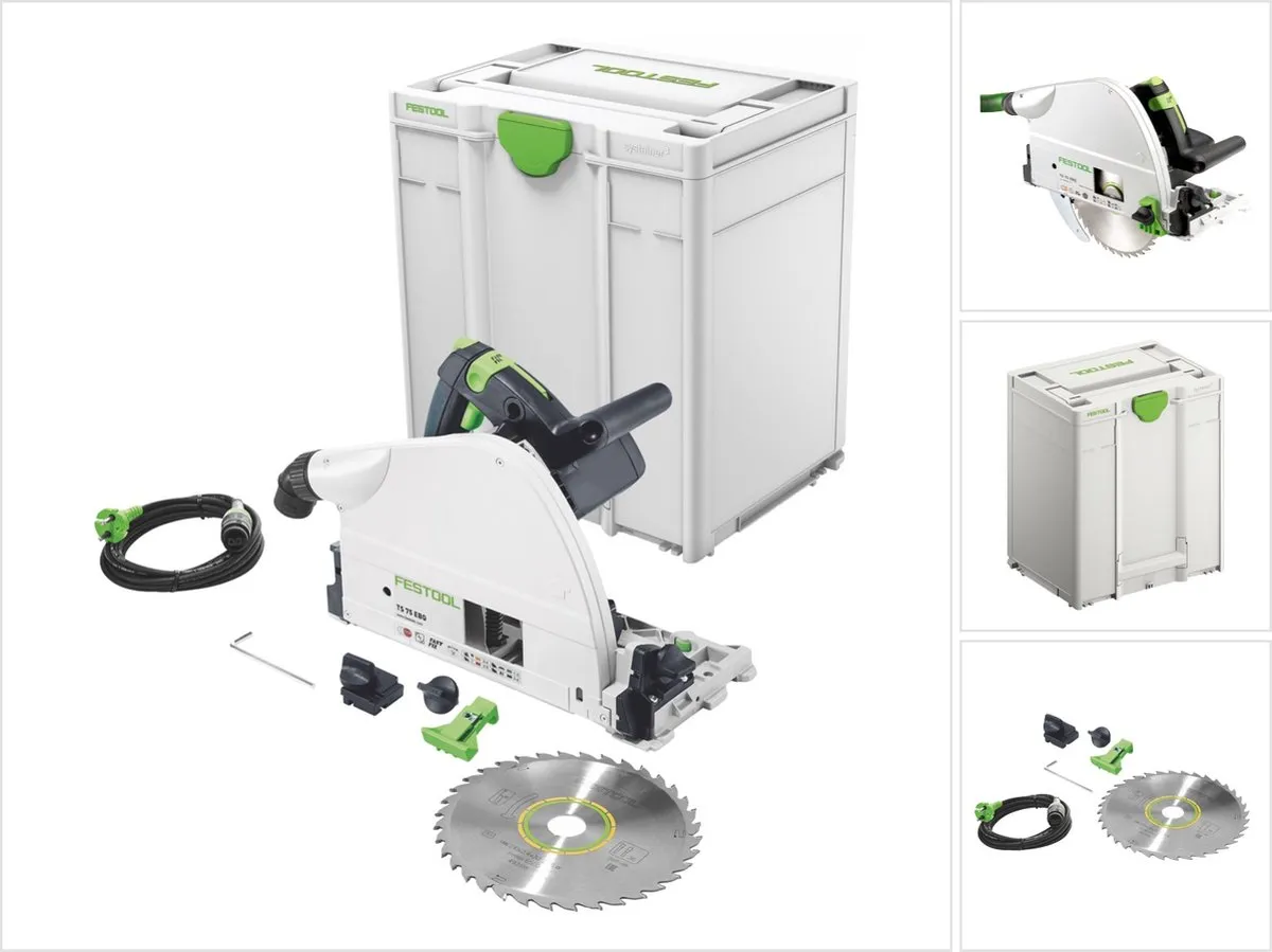Festool TS 75 EBQ-Plus Invalcirkelzaag 1600W