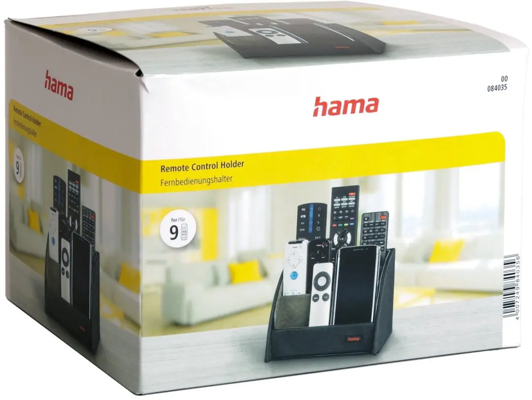 Hama RC-Rack Commander Afstandsbedieninghouder - Zwart - afbeelding 6 van 6