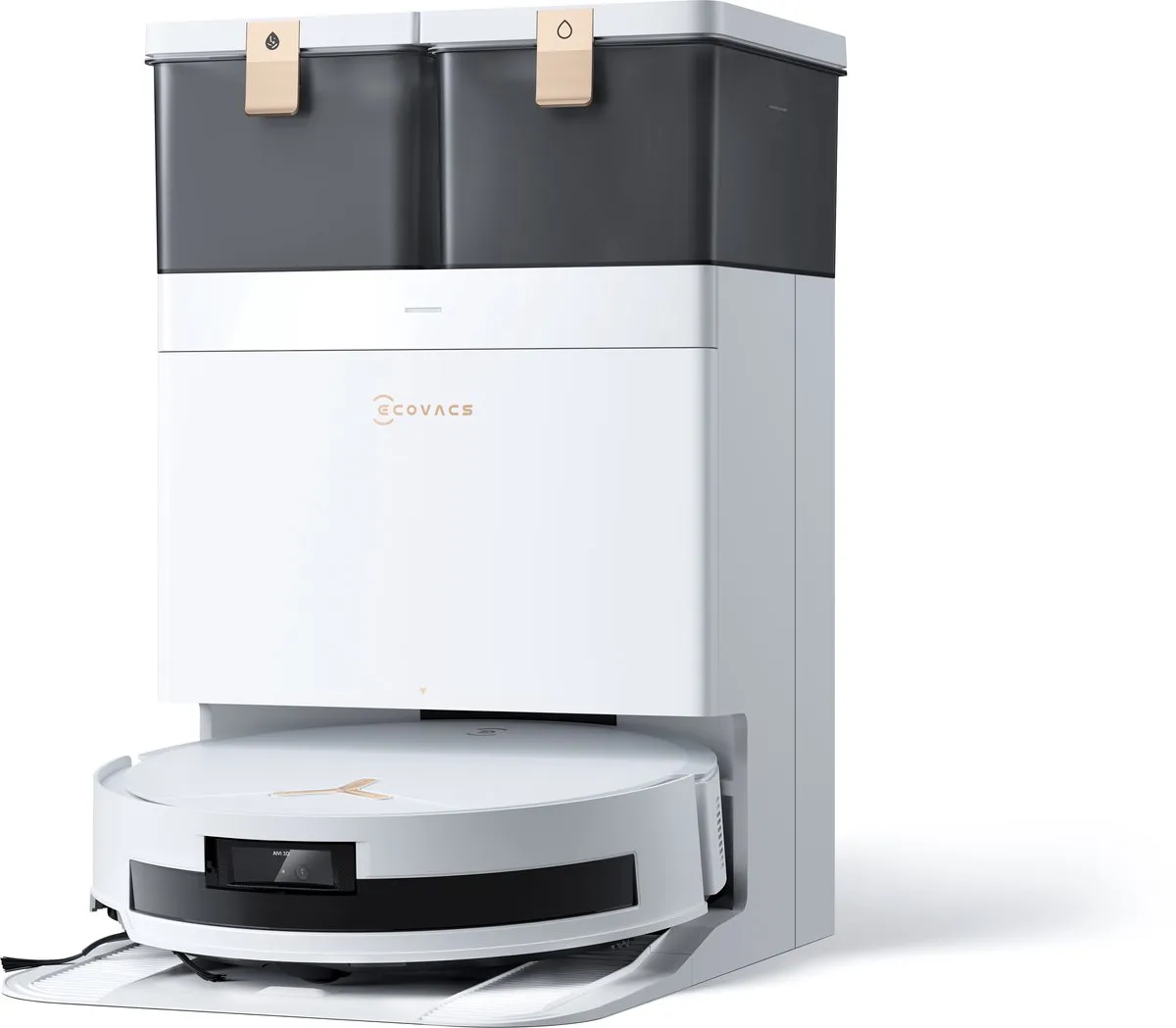 Ecovacs Deebot T50 Max Pro Omni Gen 2 Robotstofzuiger - 18.500 Pa - Wit