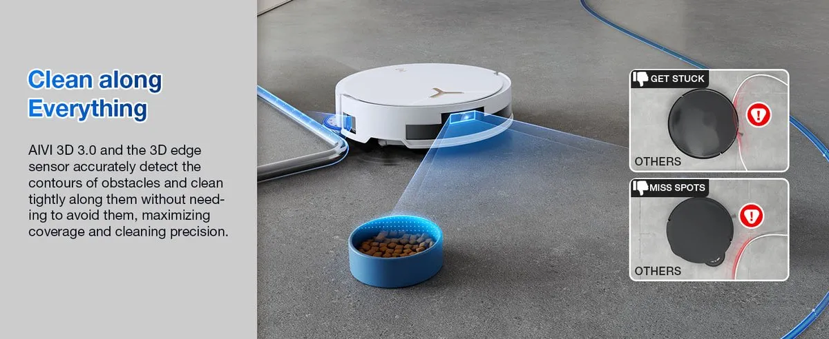 Ecovacs Deebot T50 Max Pro Omni Gen 2 Robotstofzuiger - 18.500 Pa - Wit