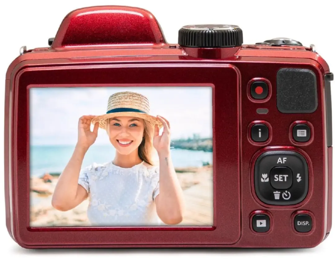 Kodak Pixpro AZ425 Compactcamera - Rood - 32GB + Tas