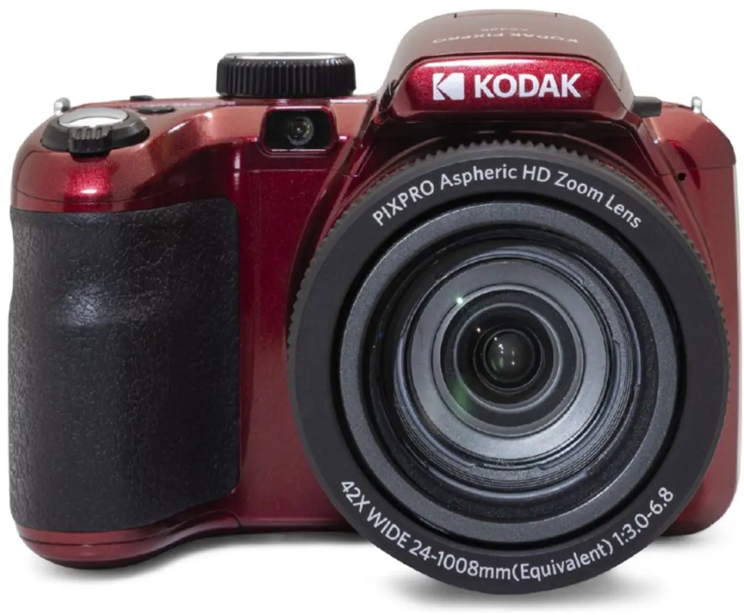 Kodak Pixpro AZ425 Compactcamera - Rood - 32GB + Tas