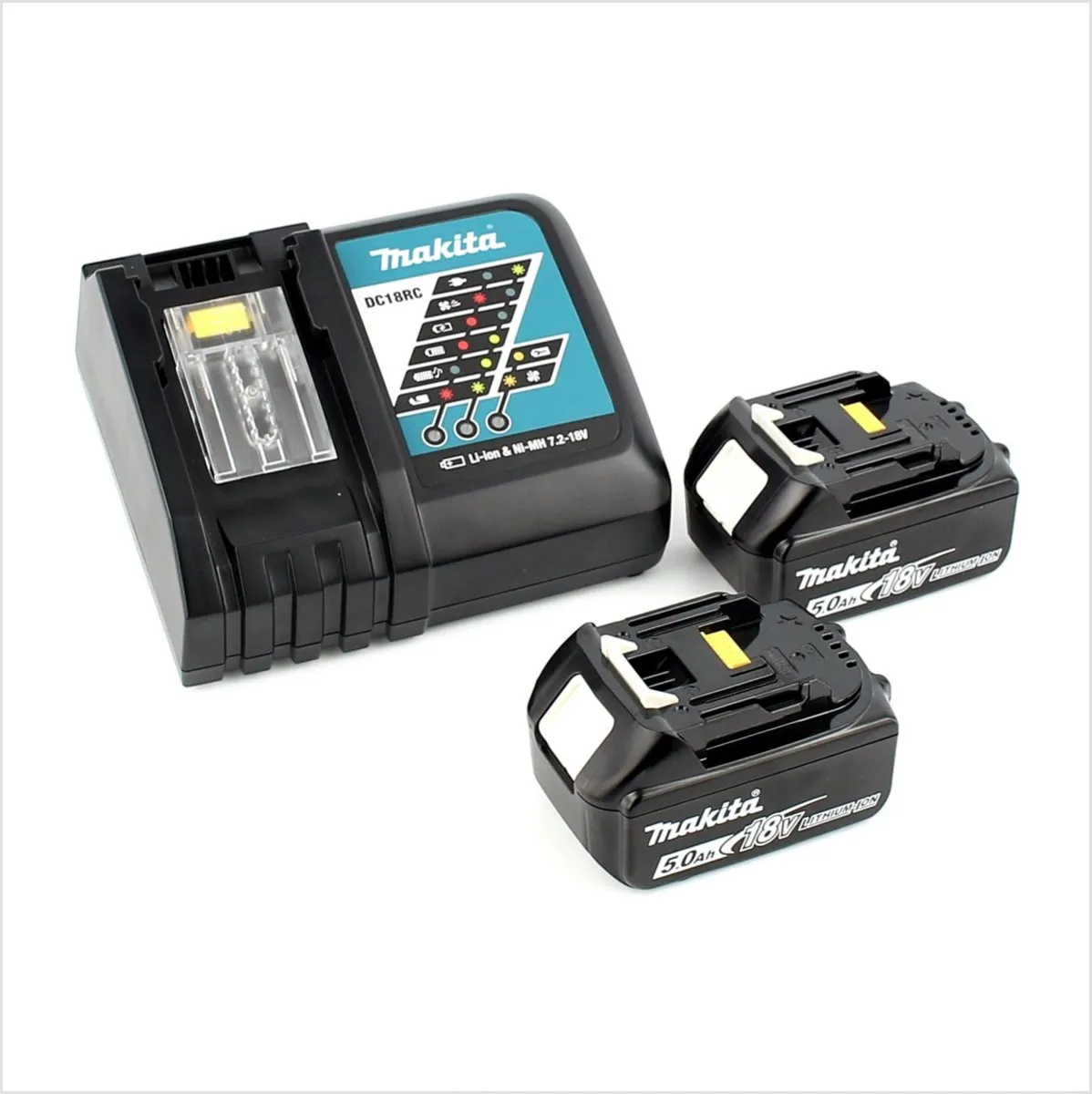Makita DDF458RTJ 18V Accuboormachine - 91Nm - 2x 5.0Ah - Makpac - afbeelding 5 van 5