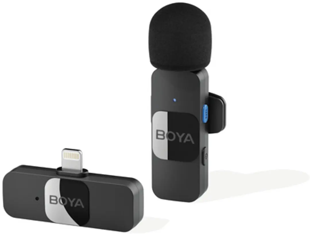 Boya BY-V1 V2.0 Microfoon - Zwart