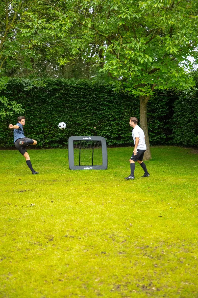 VirtuFit Verstelbare Rebounder Pro Kickback 124x124cm - Zwart