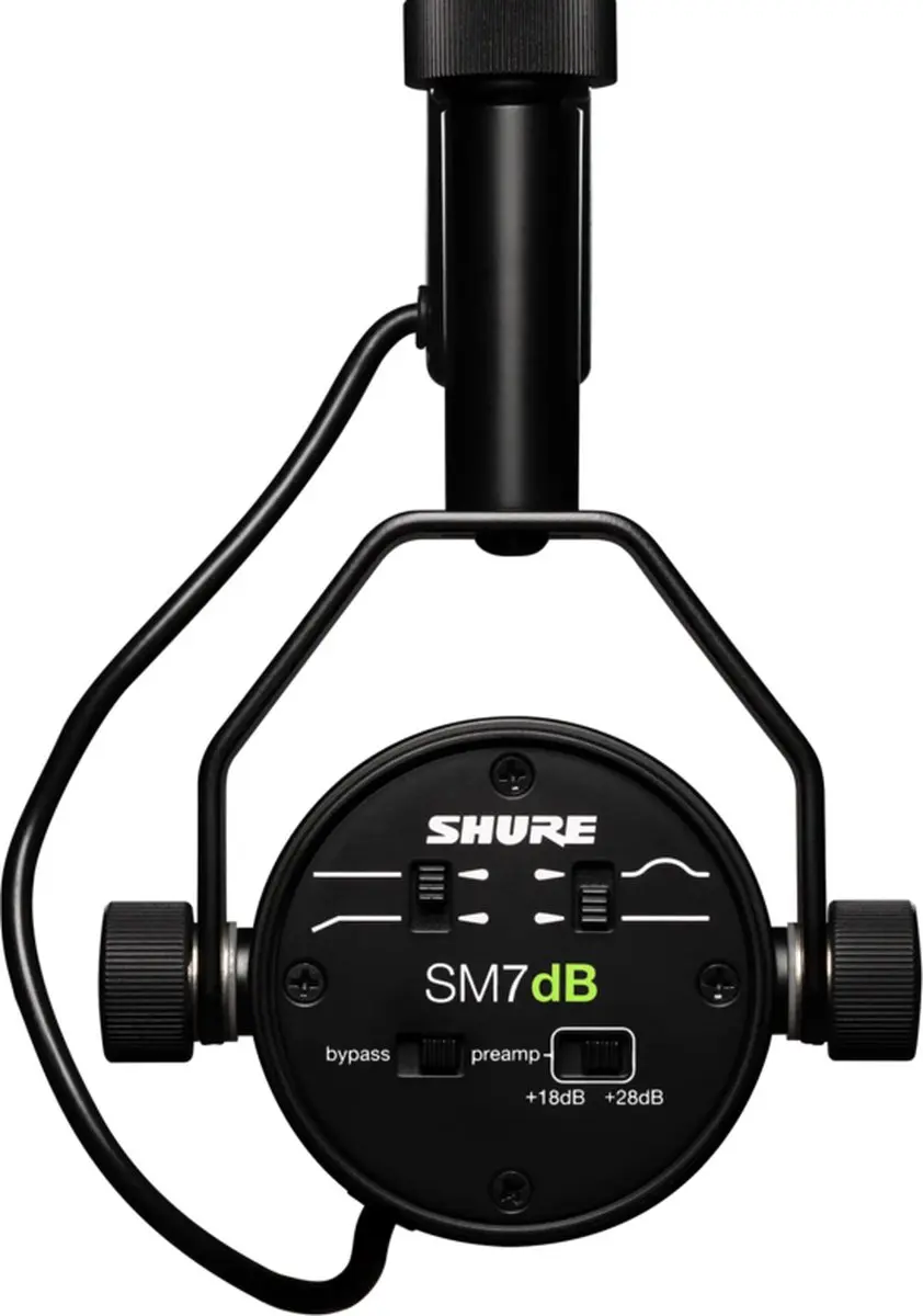 Shure SM7dB Dynamische Studio Microfoon - Zwart - afbeelding 6 van 6