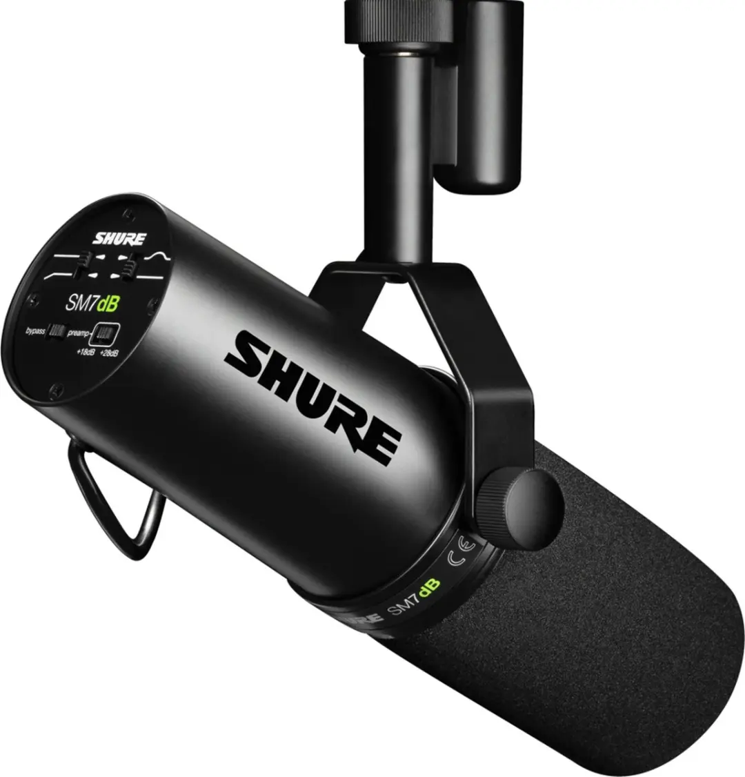 Shure SM7dB Dynamische Studio Microfoon - Zwart