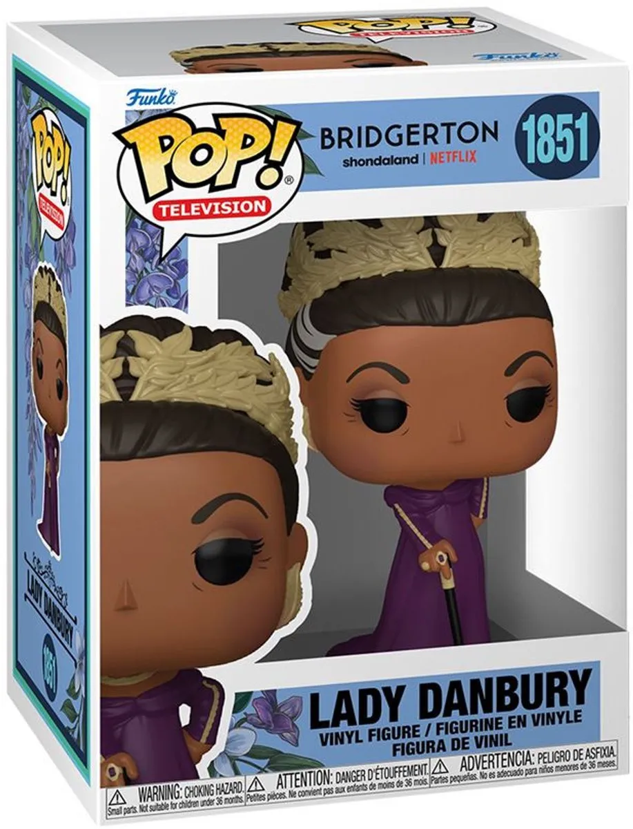 Funko POP! Bridgerton Lady Danbury IFUN90805 - Paars