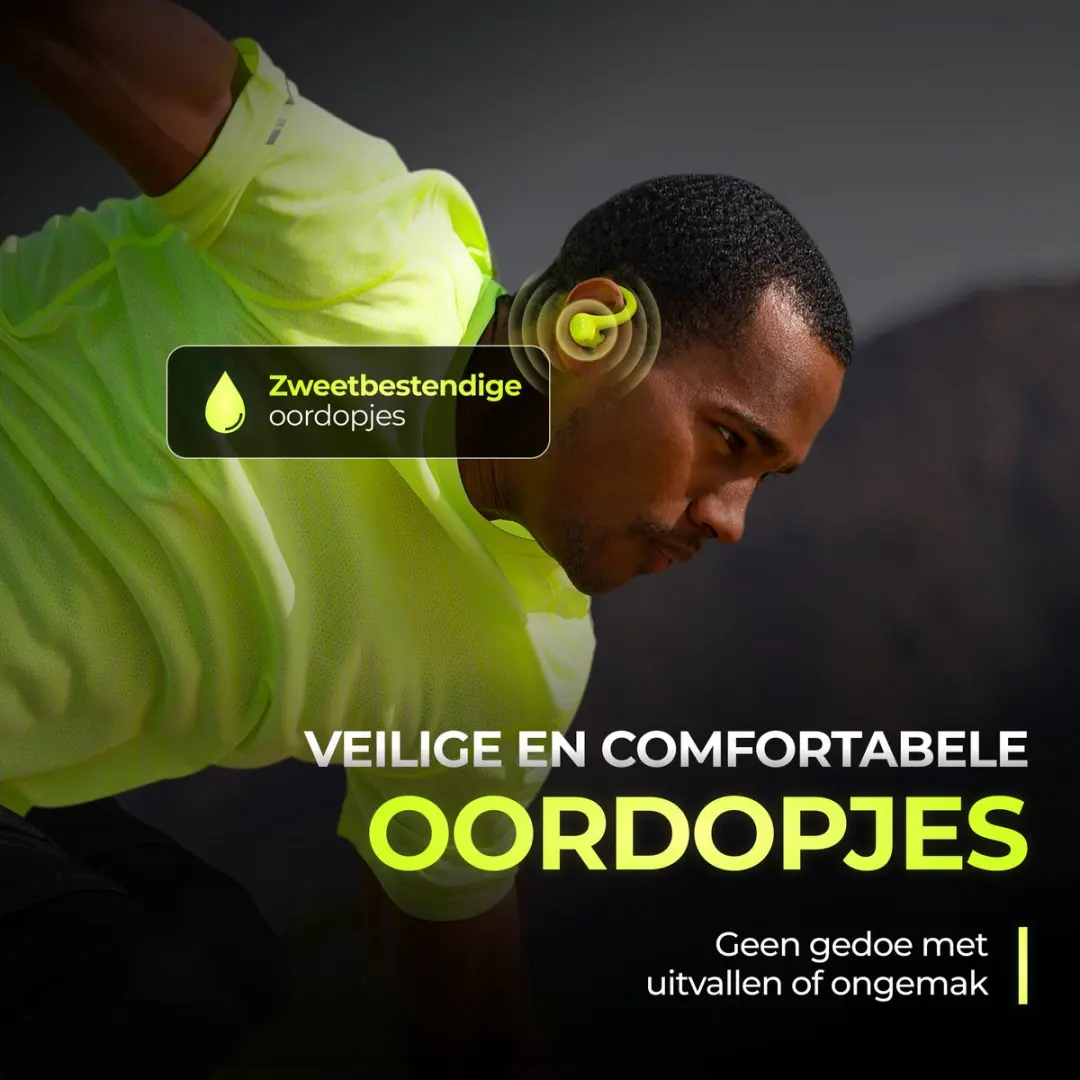 JLab Go Sport IEUEBGAIRSPRTRYEL124 Draadloze Oordopjes - Geel