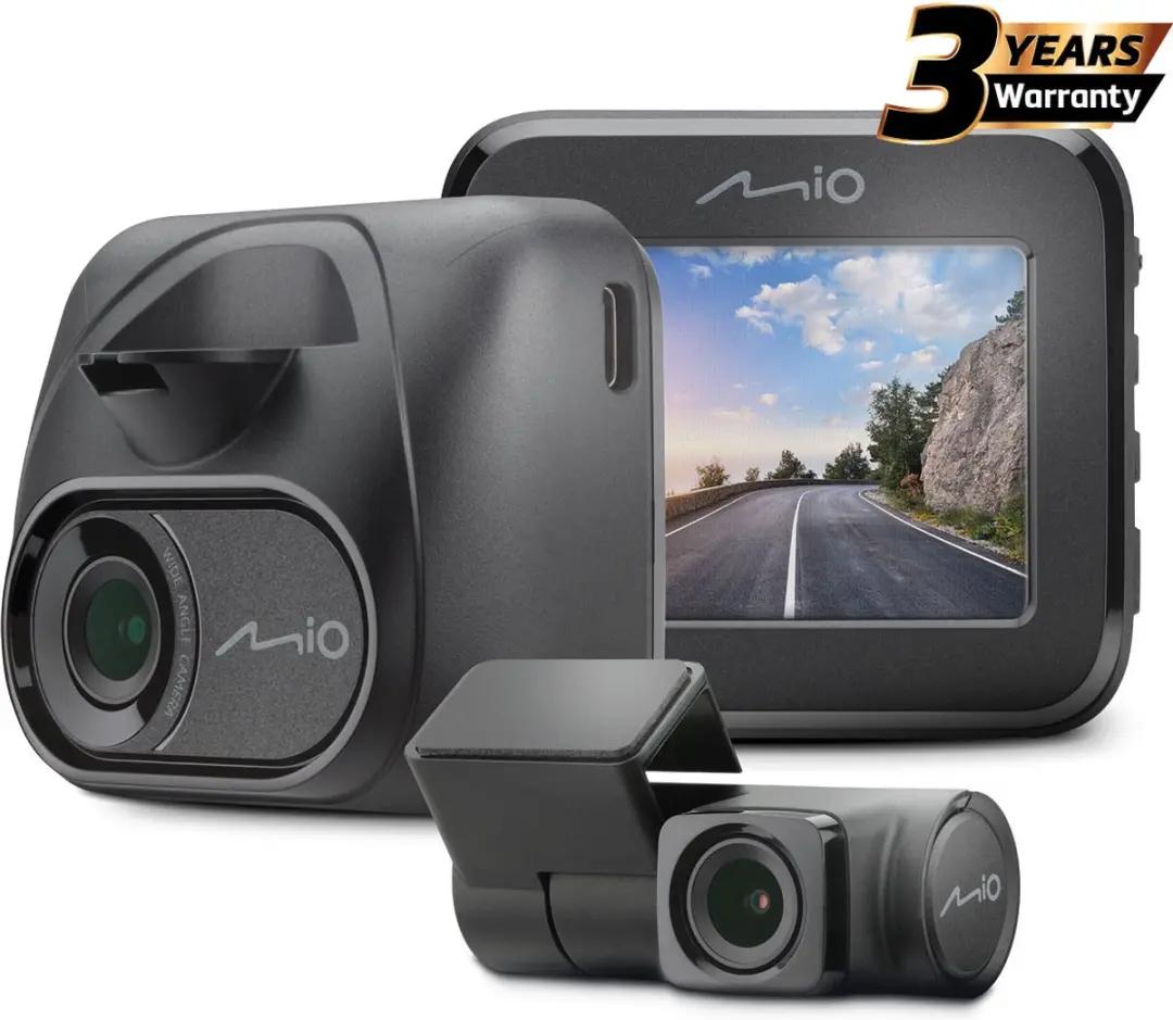 Mio MiVue C595WD Dashcam - Full HD - Wi-Fi - GPS - 2MP - Zwart