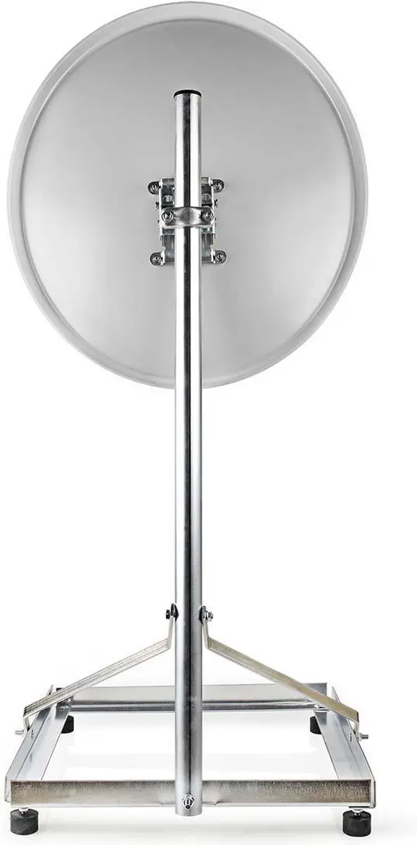 Nedis Balkonstandaard SDBS100ME - 100cm - 90cm Schotel - Zilver