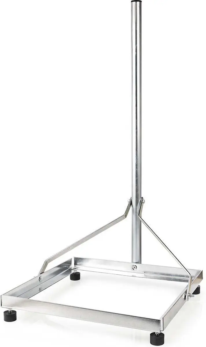 Nedis Balkonstandaard SDBS100ME - 100cm - 90cm Schotel - Zilver