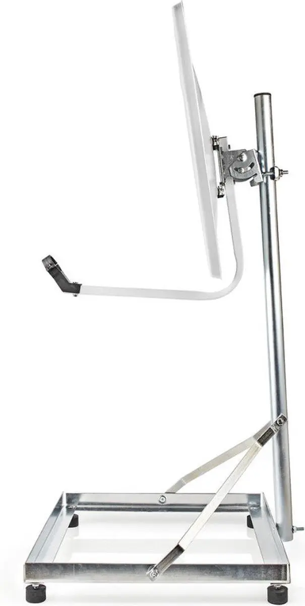Nedis Balkonstandaard SDBS100ME - 100cm - 90cm Schotel - Zilver