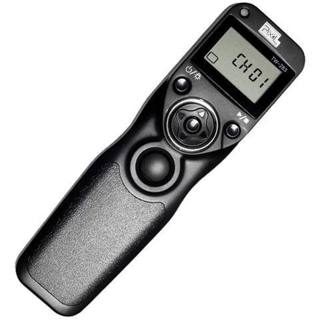 Pixel TW-283/N3 Draadloze Afstandsbediening - 80m - Zwart