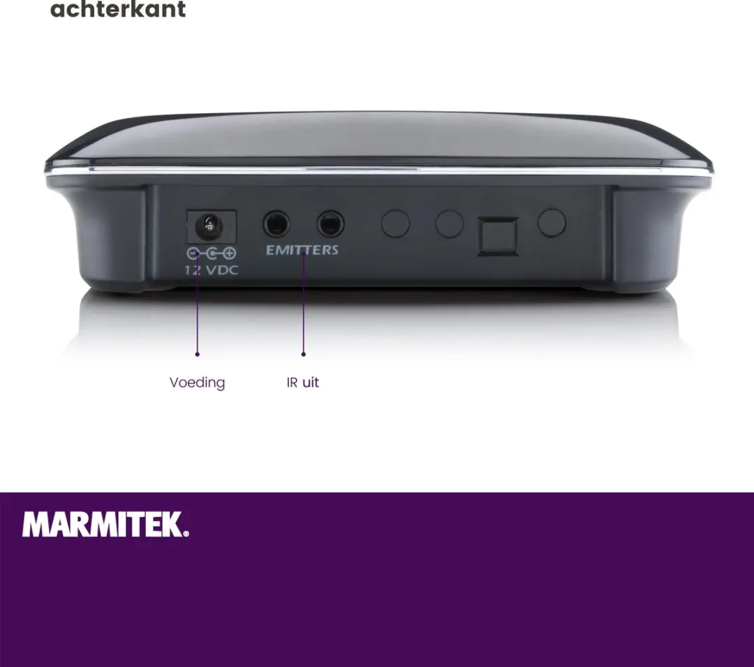 Marmitek Invisible Control Black 4 IR Extender - 4 Apparaten