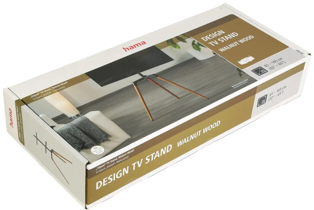 Hama TV Standaard 00220873 - Draaibaar 65" - 35kg - VESA 200x200 - Zwart