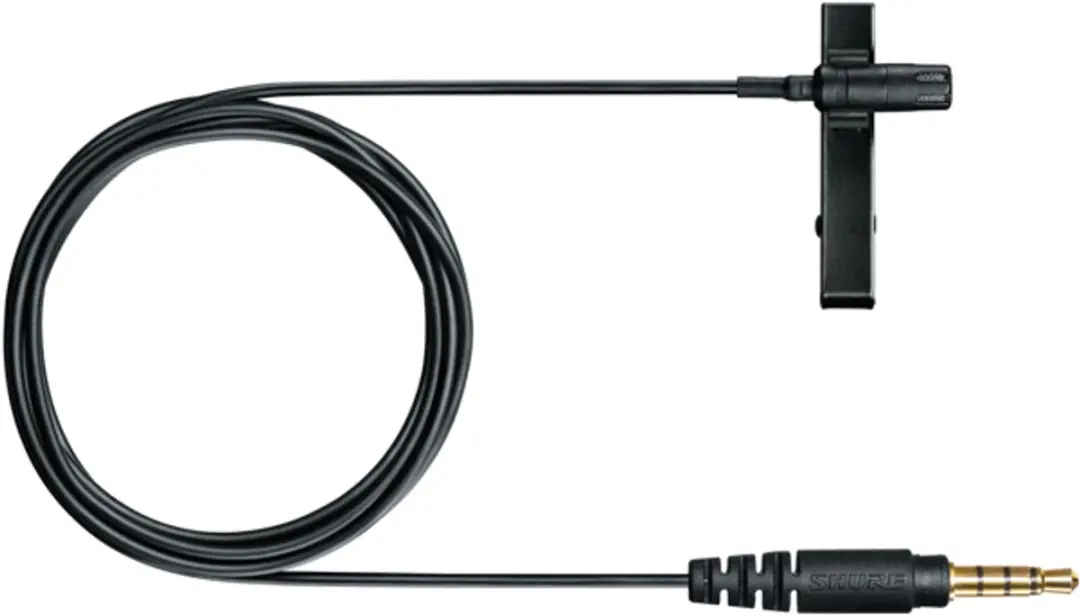 Shure MVL-3.5mm Lavalier Microfoon - Zwart