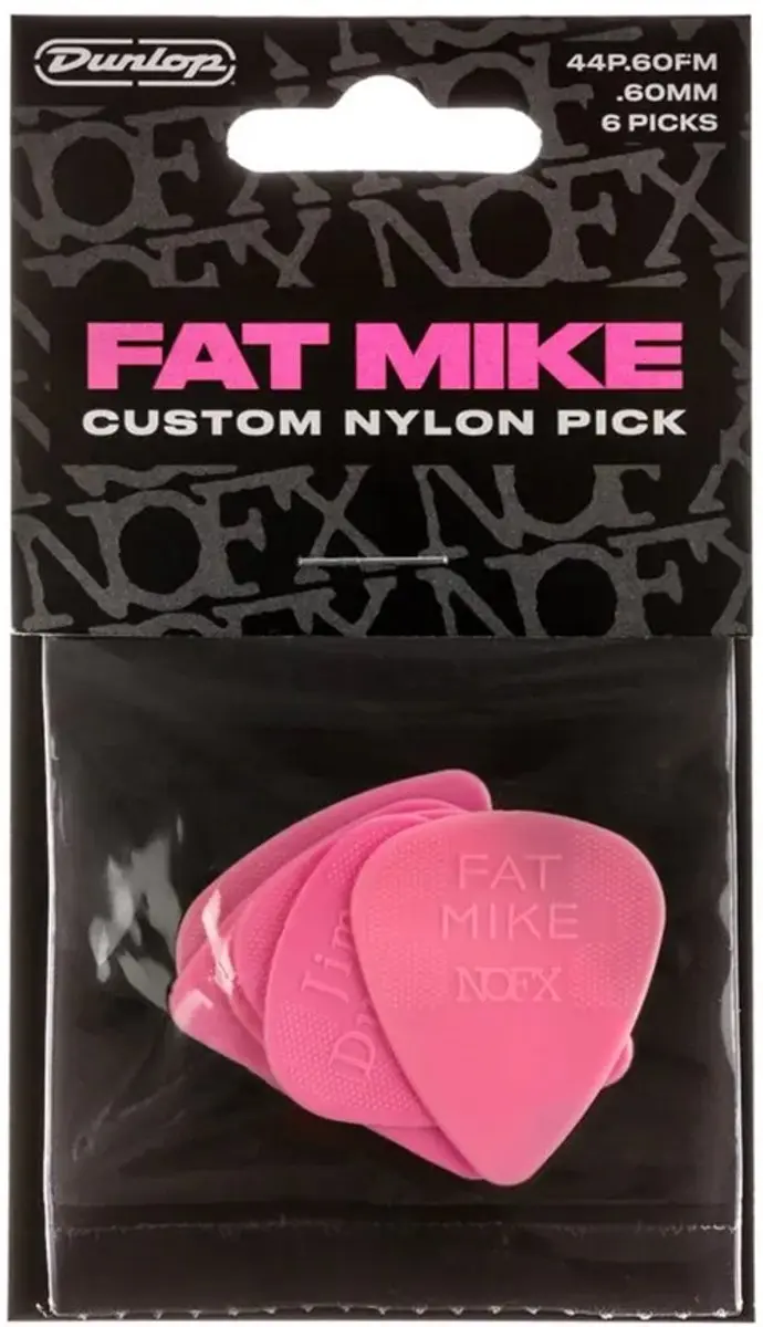 Dunlop Fat Mike Plectrumset 0,60mm