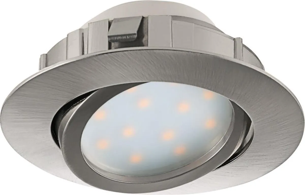 Eglo Pineda Inbouwarmatuur 1 Licht Nikkel-Mat